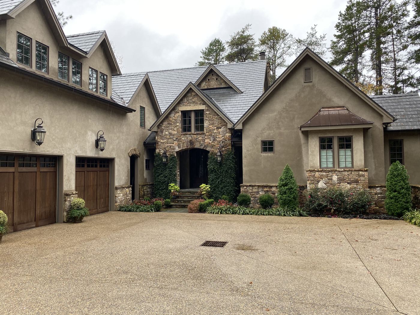 Luxury estate exterior