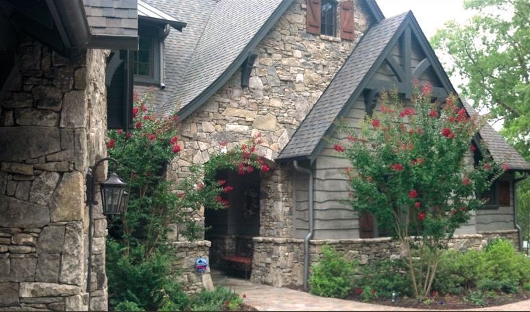 Natural stone residence